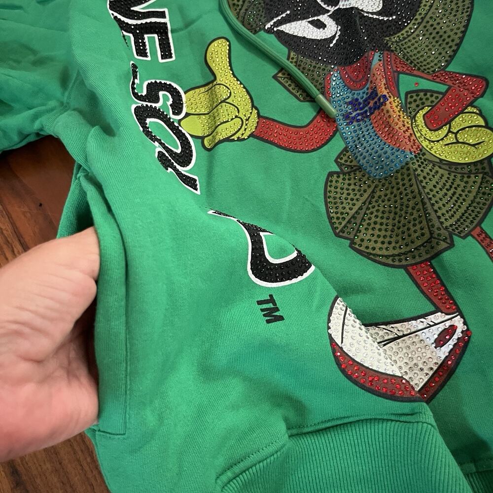 De Kryptic Space Jam A New Legacy Tune Squad Hoodie Green Size 2XL - Picture 7 of 10